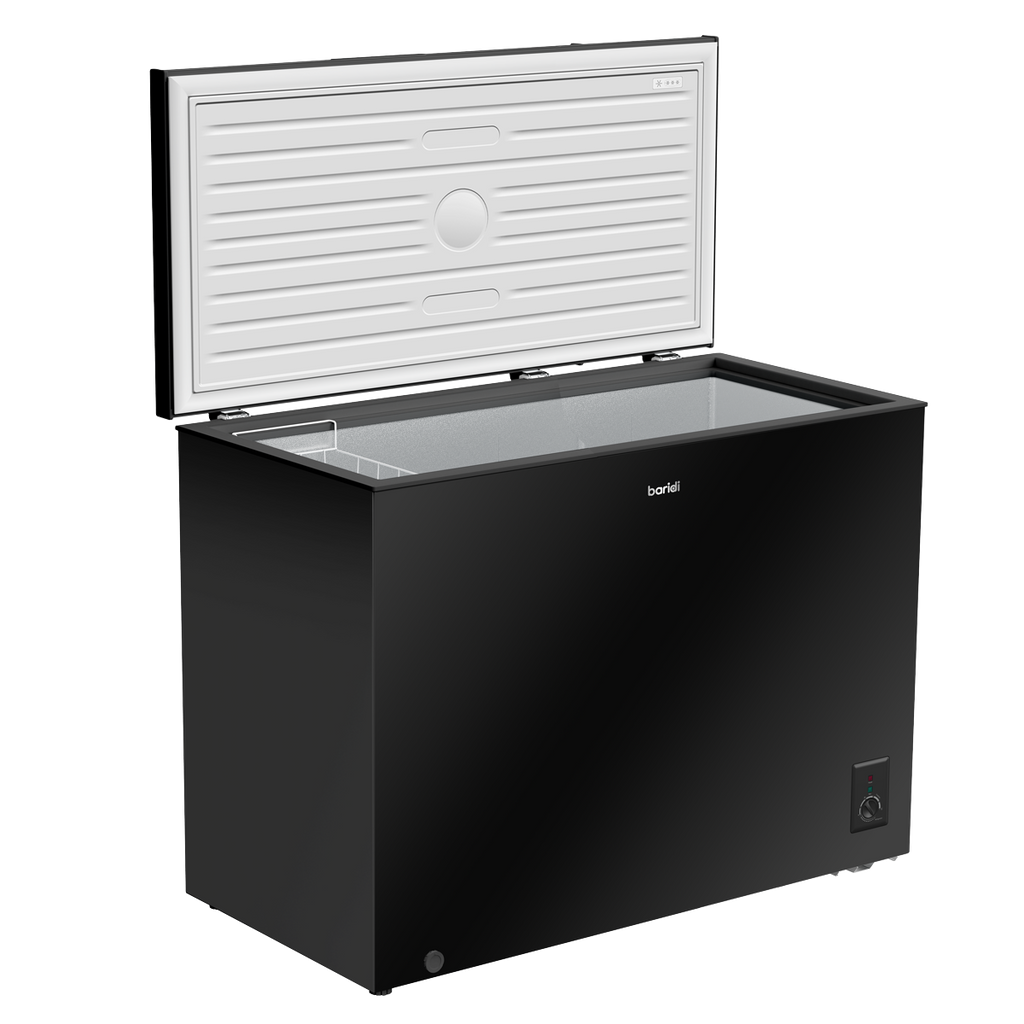 Baridi Freestanding Chest Freezer 254L Capacity - Black
