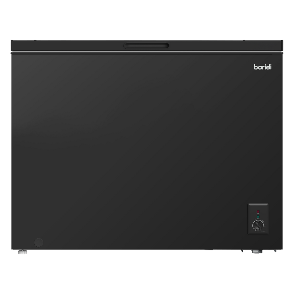 Baridi Freestanding Chest Freezer 254L Capacity - Black