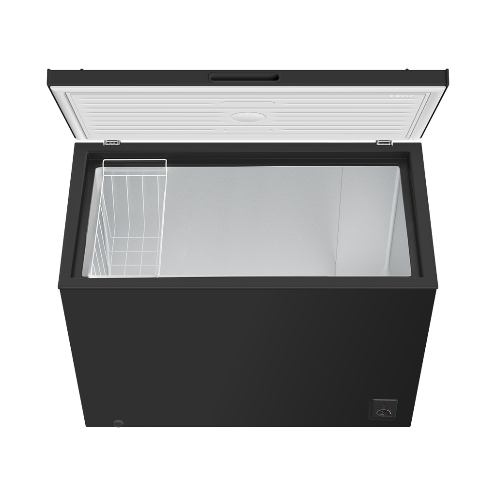 Baridi Freestanding Chest Freezer 254L Capacity - Black