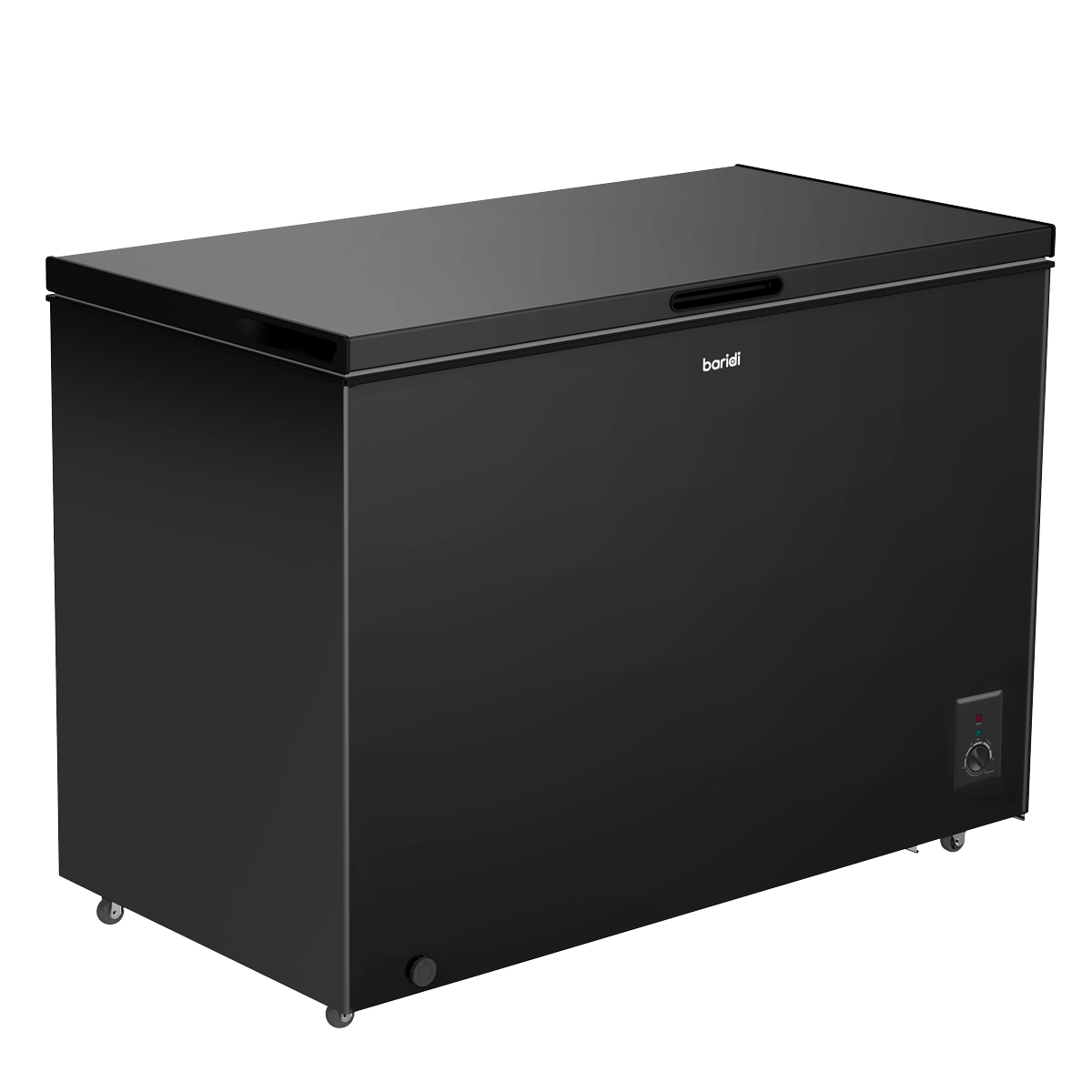 Baridi Freestanding Chest Freezer 299L Capacity - Black