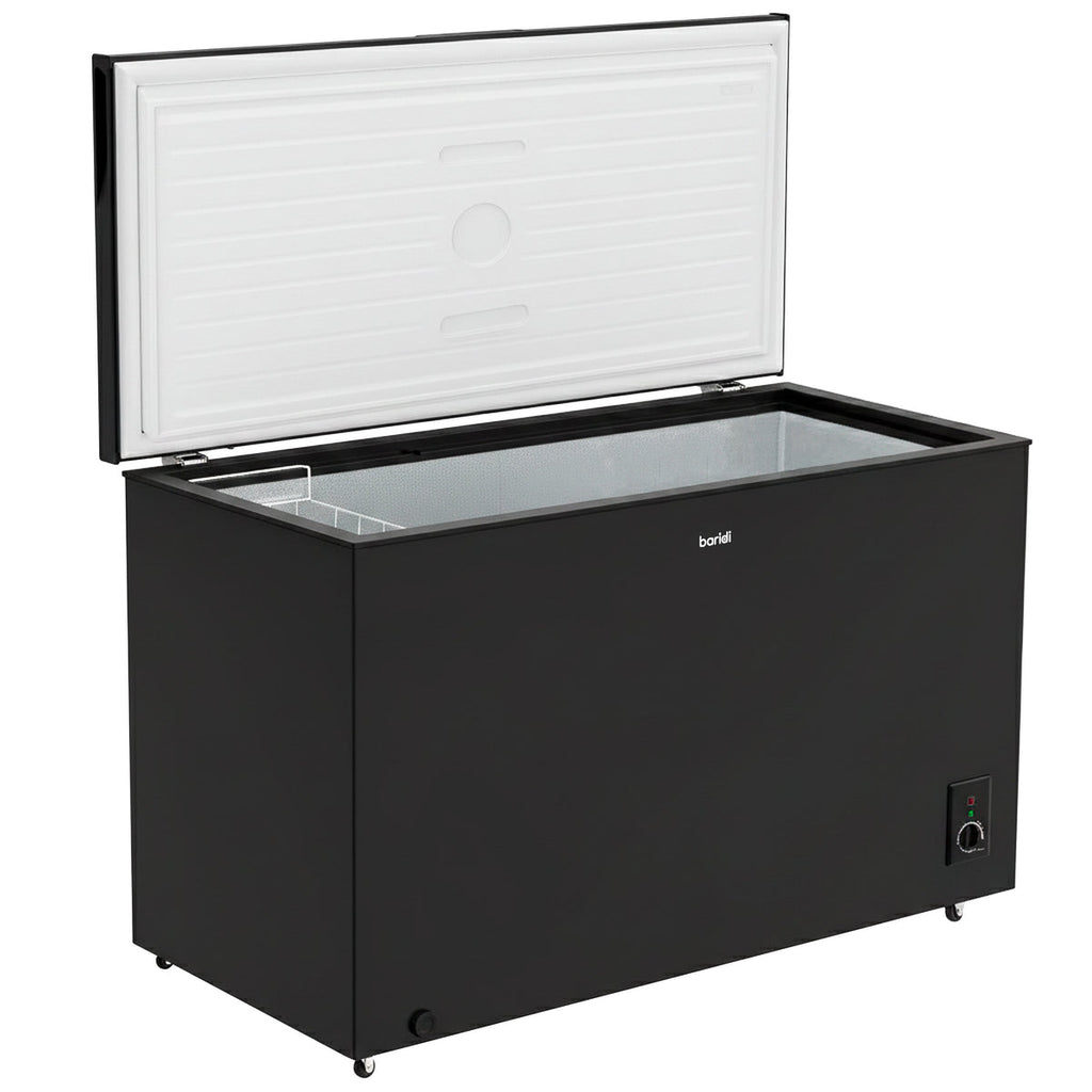 Baridi Freestanding Chest Freezer 299L Capacity - Black