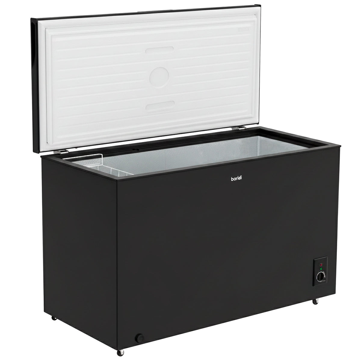 Baridi Freestanding Chest Freezer 299L Capacity - Black
