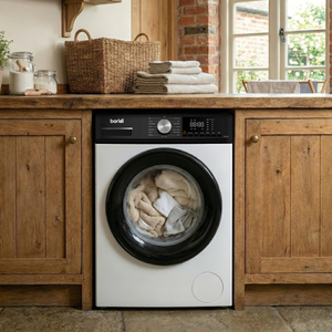 Baridi 8/5kg Washer Dryer, Front Loading, 1400rpm, White