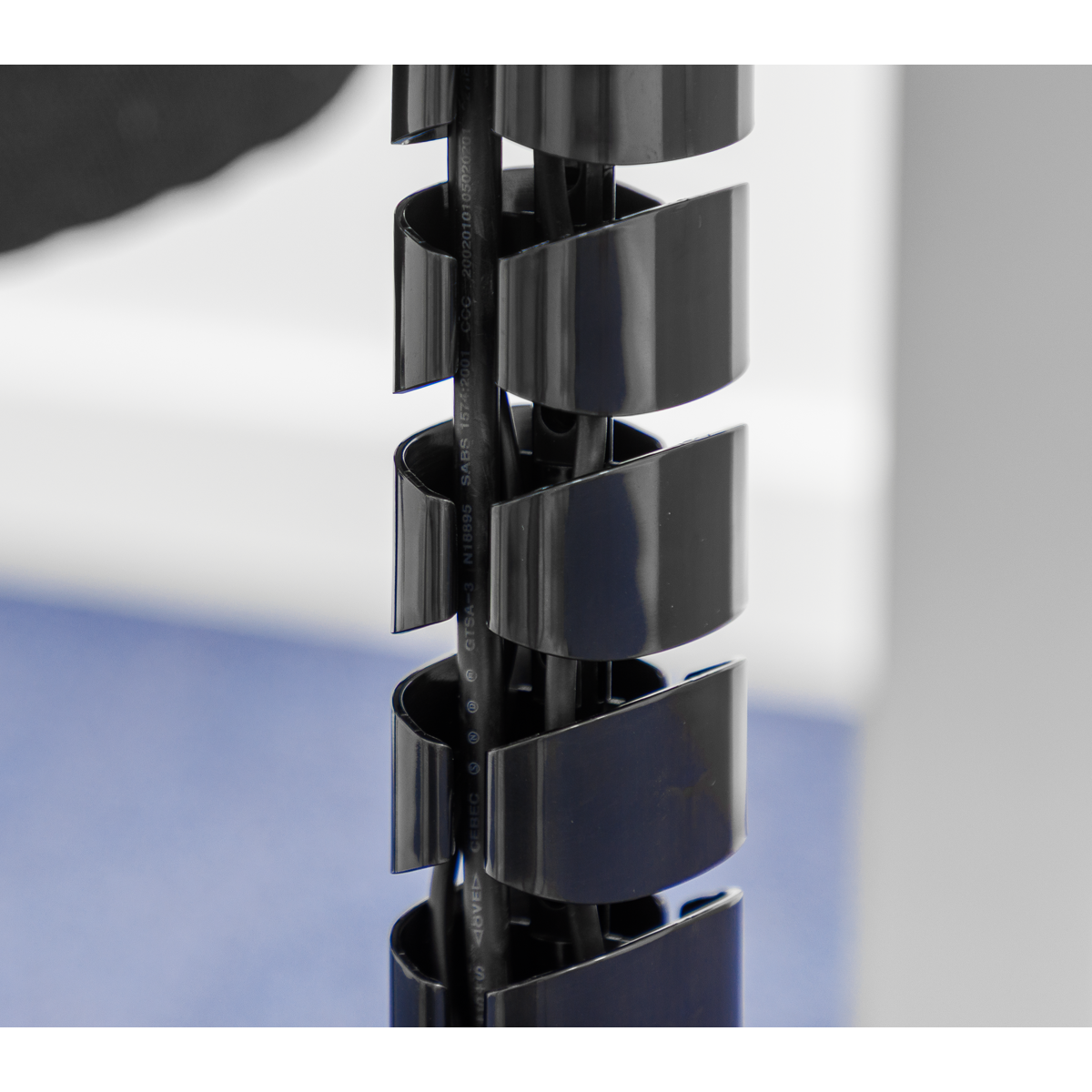 Dellonda Flexible Cable Management System, Clamp-On 1.3m
