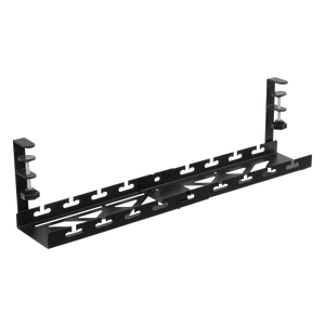 Dellonda Extendable Cable Management Tray 435/730 x 130 x 190 - Black