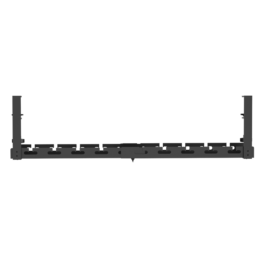 Dellonda Extendable Cable Management Tray 435/730 x 130 x 190 - Black