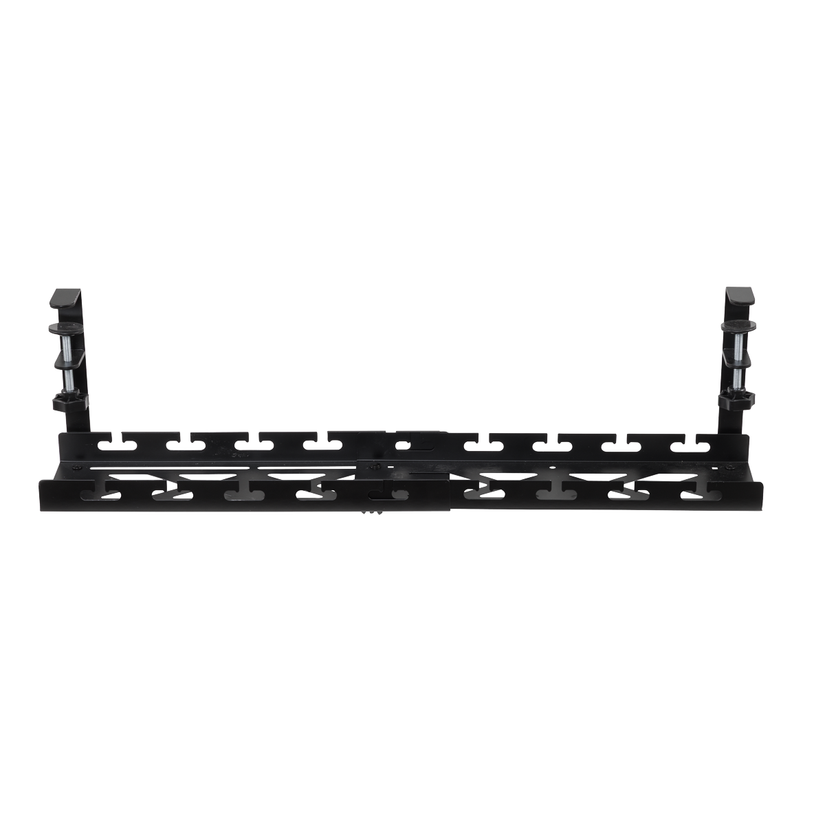 Dellonda Extendable Cable Management Tray 435/730 x 130 x 190 - Black