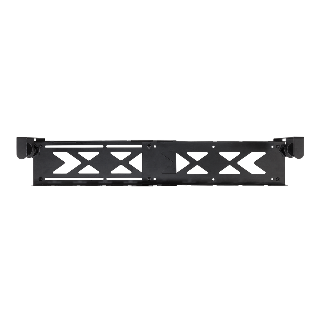 Dellonda Extendable Cable Management Tray 435/730 x 130 x 190 - Black