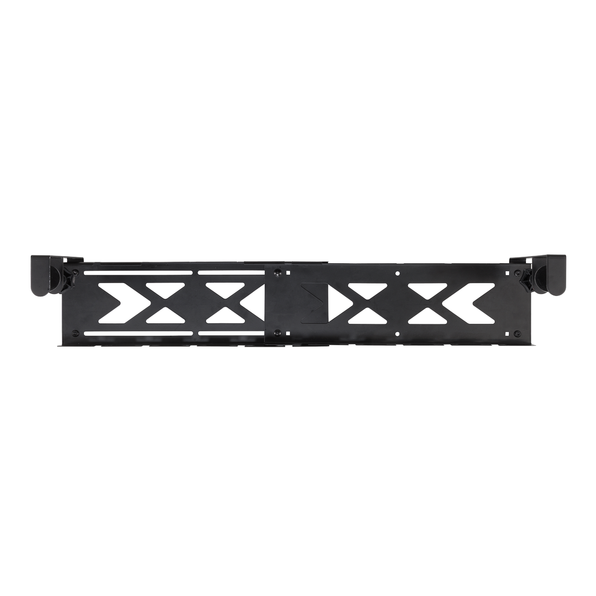 Dellonda Extendable Cable Management Tray 435/730 x 130 x 190 - Black