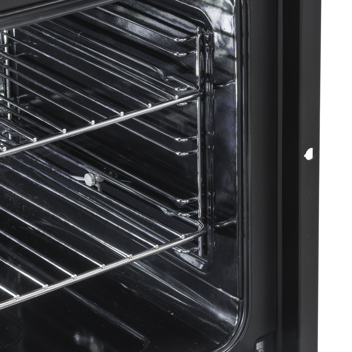Baridi 90cm Built-In Double Oven, 88L Capacity, Energy Rating A - Black