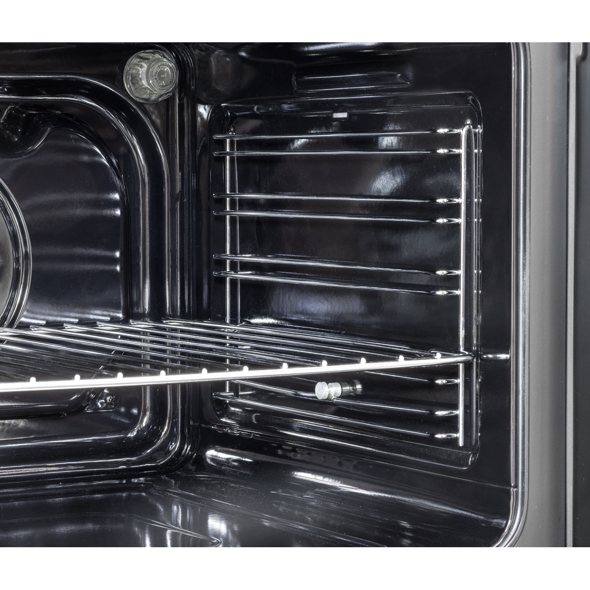 Baridi 90cm Built-In Double Oven, 88L Capacity, Energy Rating A - Black