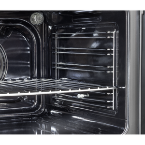Baridi 90cm Built-In Double Oven, 88L Capacity, Energy Rating A - Black