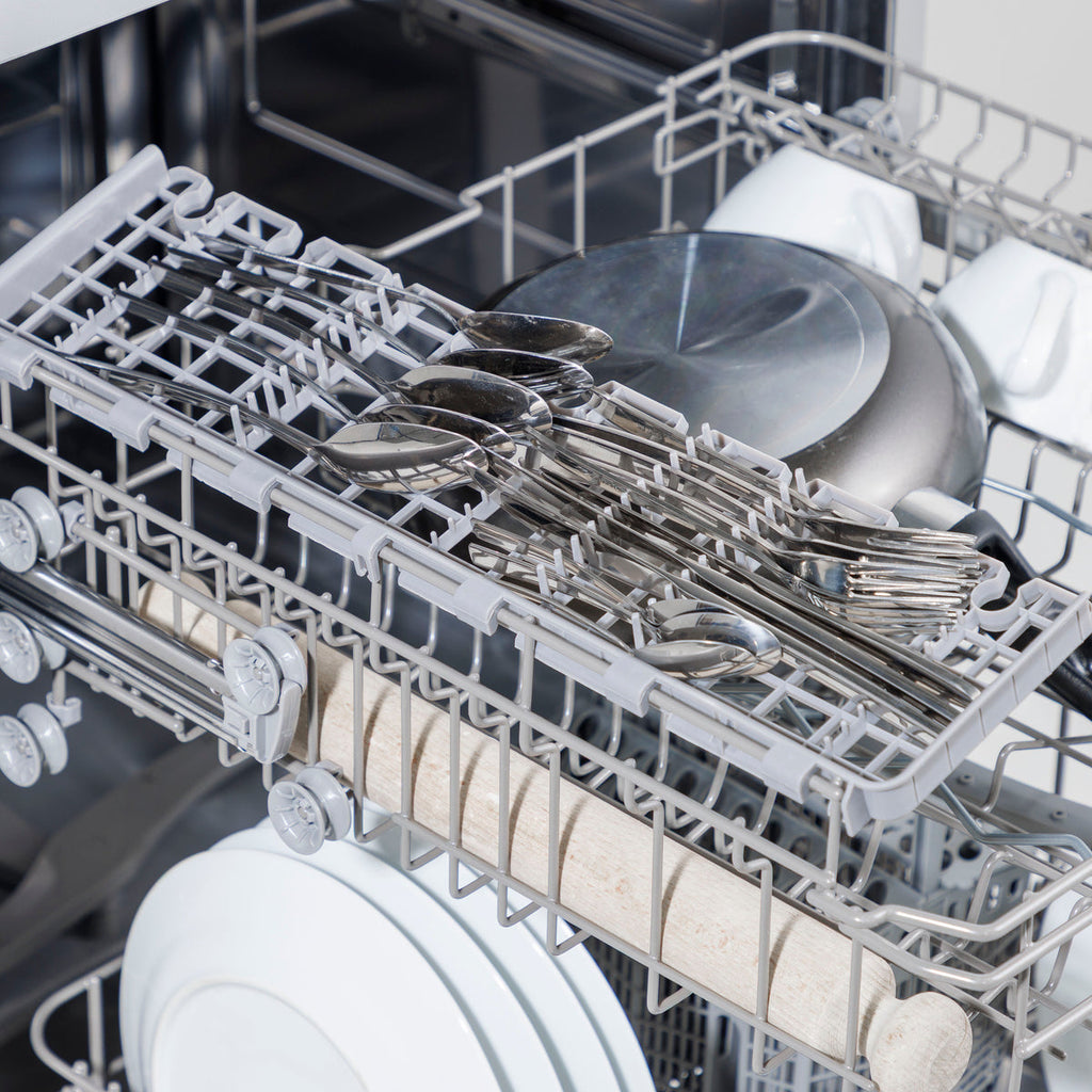 Baridi Freestanding Dishwasher 60cm, 13 Place Settings, Silver (DH280) (Factory Refurbished A)