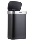Baridi Sensor Bin, 65L Capacity, Black/Stainless Steel (DH282) (Factory Refurbished A)