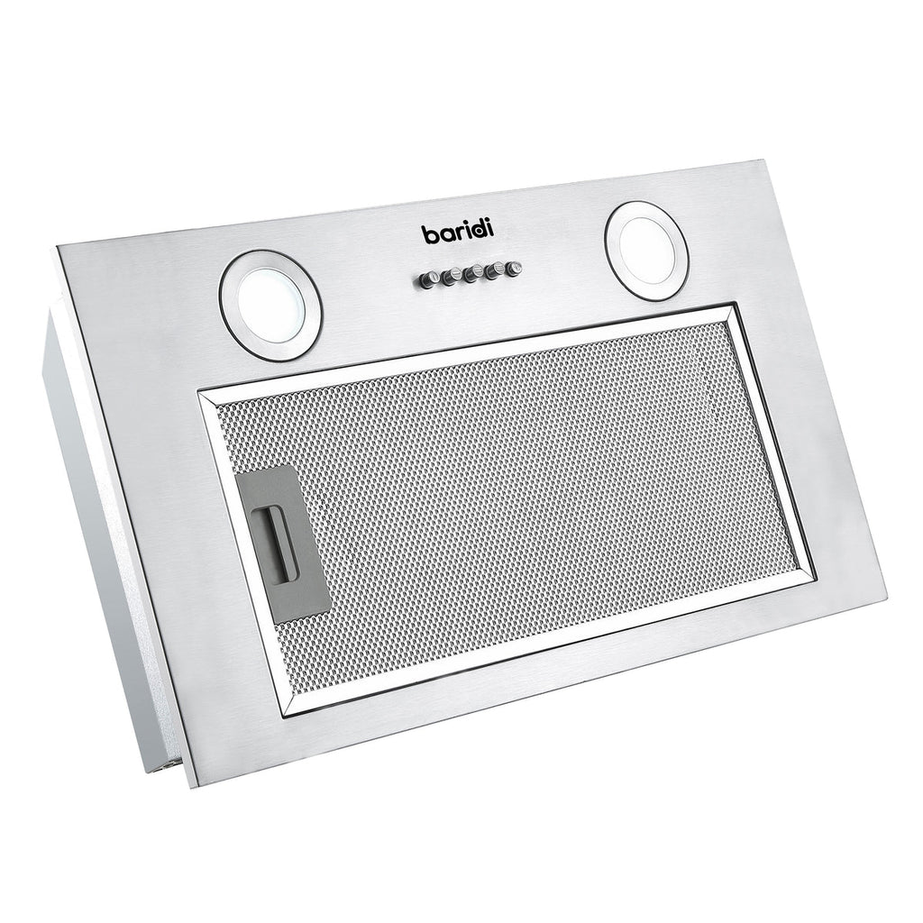 Baridi Built-In Cooker Hood with Filters 52cm, Stainless Steel (DH284)