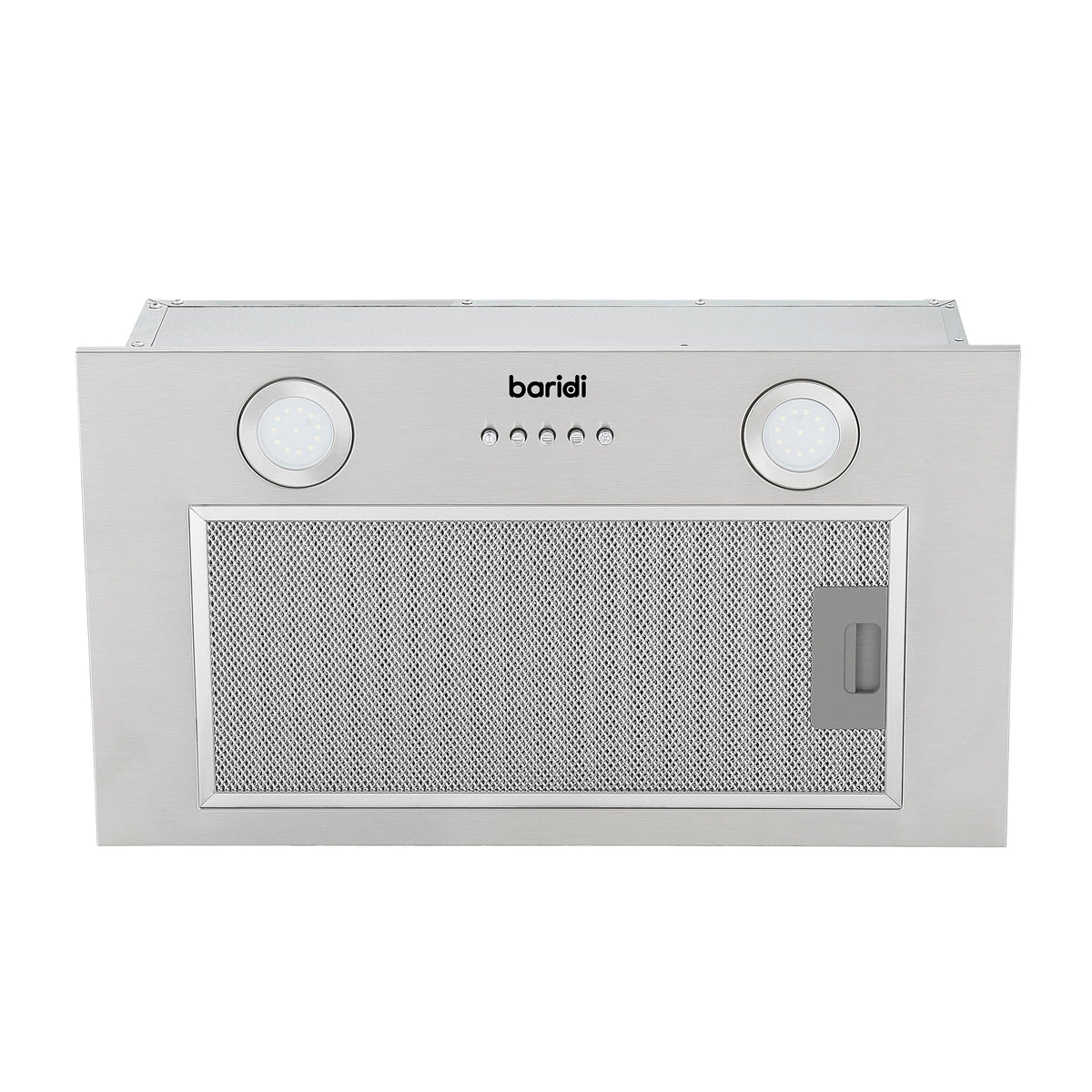 Baridi Built-In Cooker Hood with Filters 52cm, Stainless Steel (DH284)