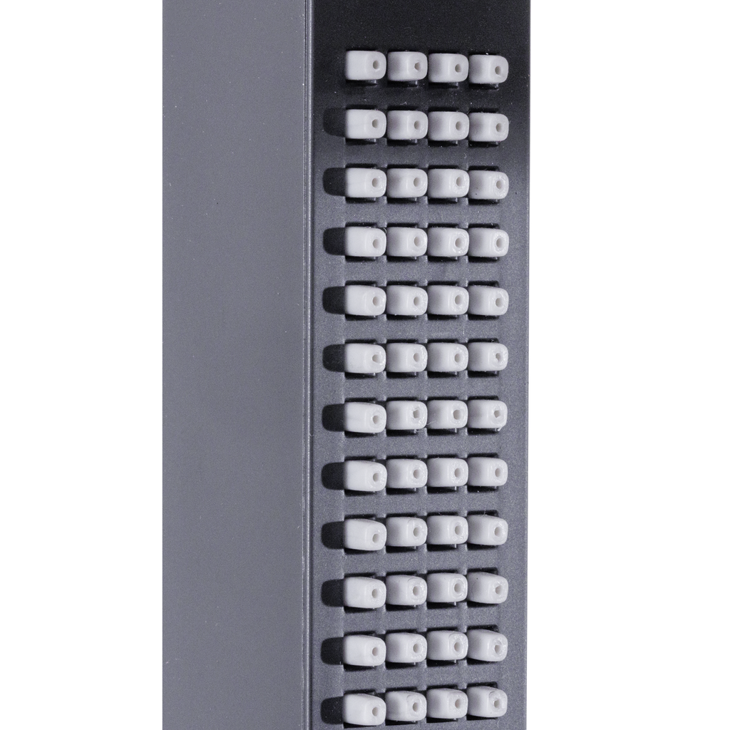 Concealed Thermostatic Shower Set 20 x 20cm Square Head & Hand Shower - Black
