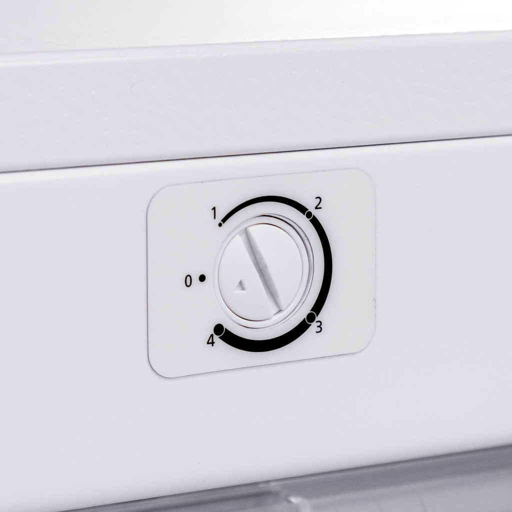 Baridi Freestanding Tall Freezer 177L Capacity – White