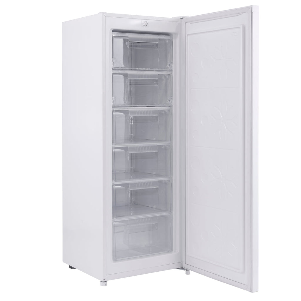 Baridi Freestanding Tall Freezer 177L Capacity – White