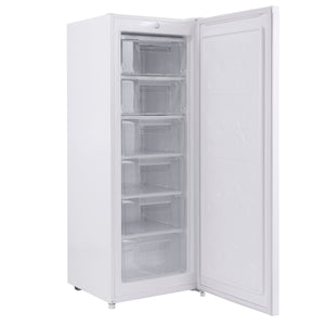 Baridi Freestanding Tall Freezer 177L Capacity – White