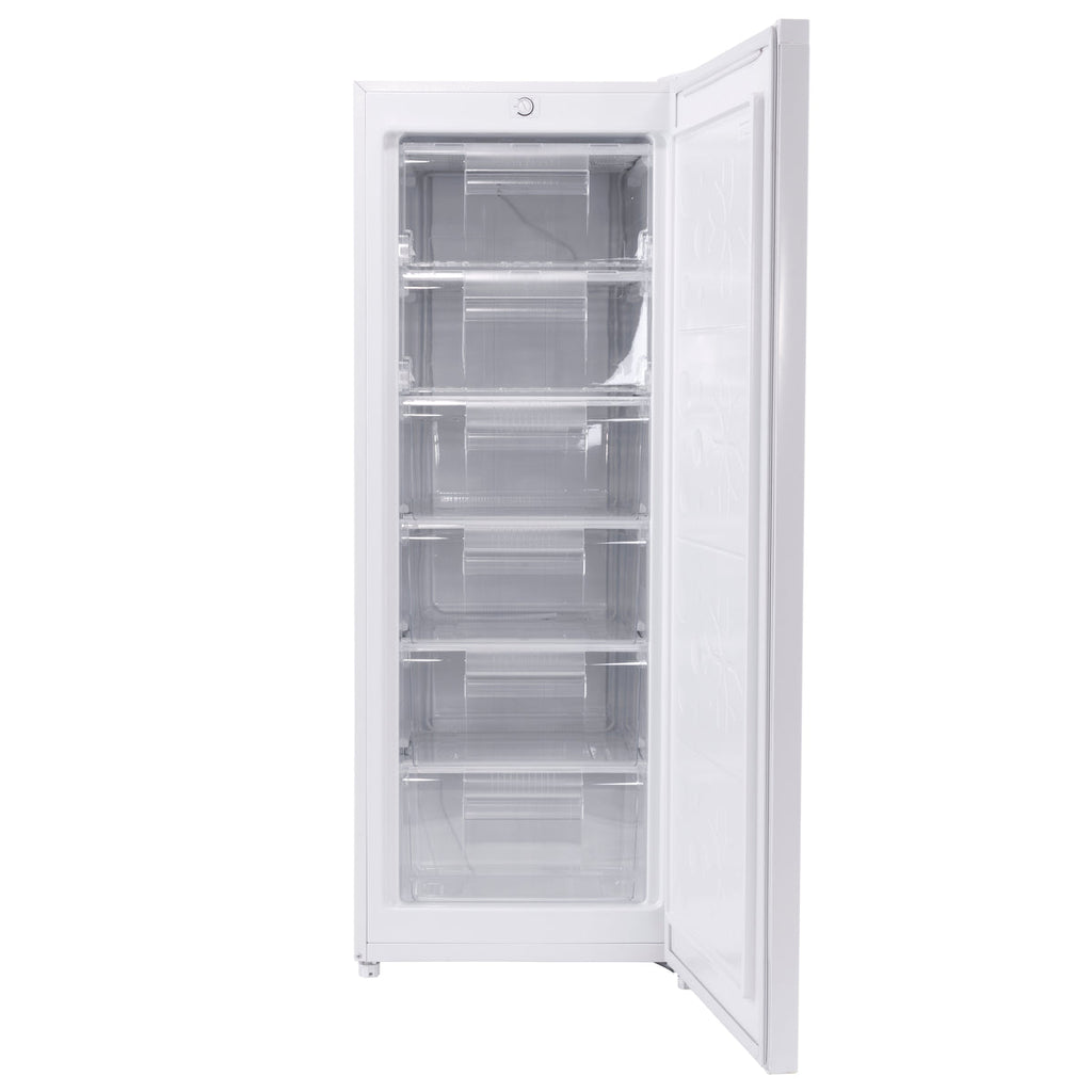 Baridi Freestanding Tall Freezer 177L Capacity – White