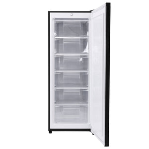 Baridi Freestanding Tall Freezer 177L Capacity – Black