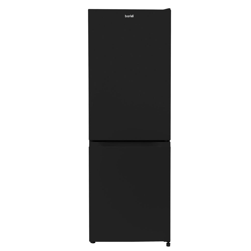 Baridi  60/40 Smart Frost Fridge Freezer, 227L Capacity, Black (DH327)