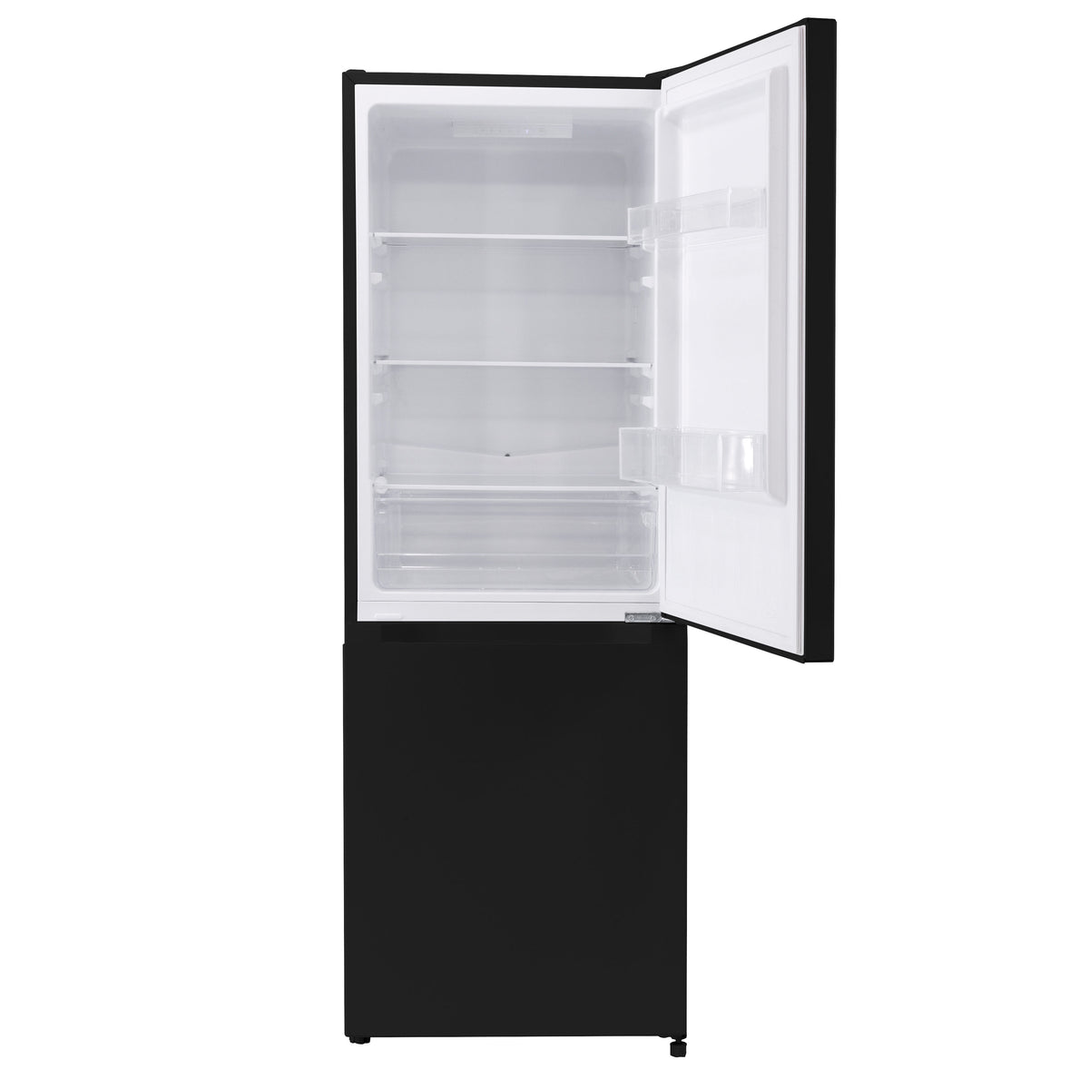 Baridi  60/40 Smart Frost Fridge Freezer, 227L Capacity, Black (DH327)