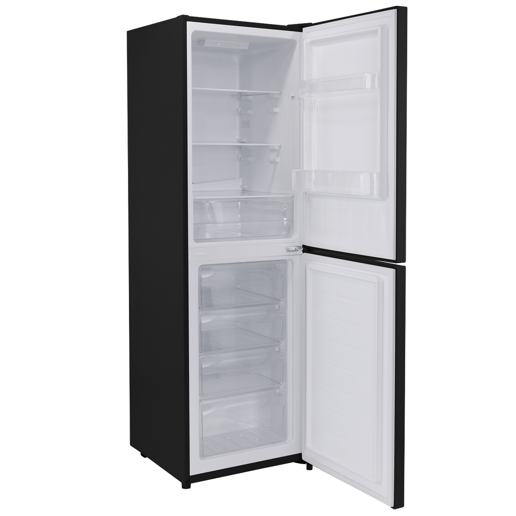Baridi 50/50 Smart Frost Fridge Freezer 254L Capacity – Black