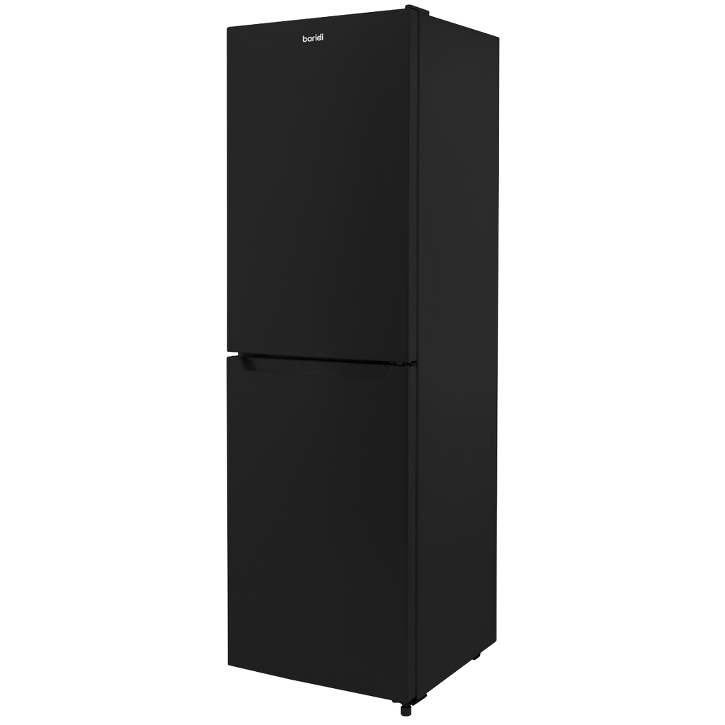 Baridi 50/50 Smart Frost Fridge Freezer 254L Capacity – Black