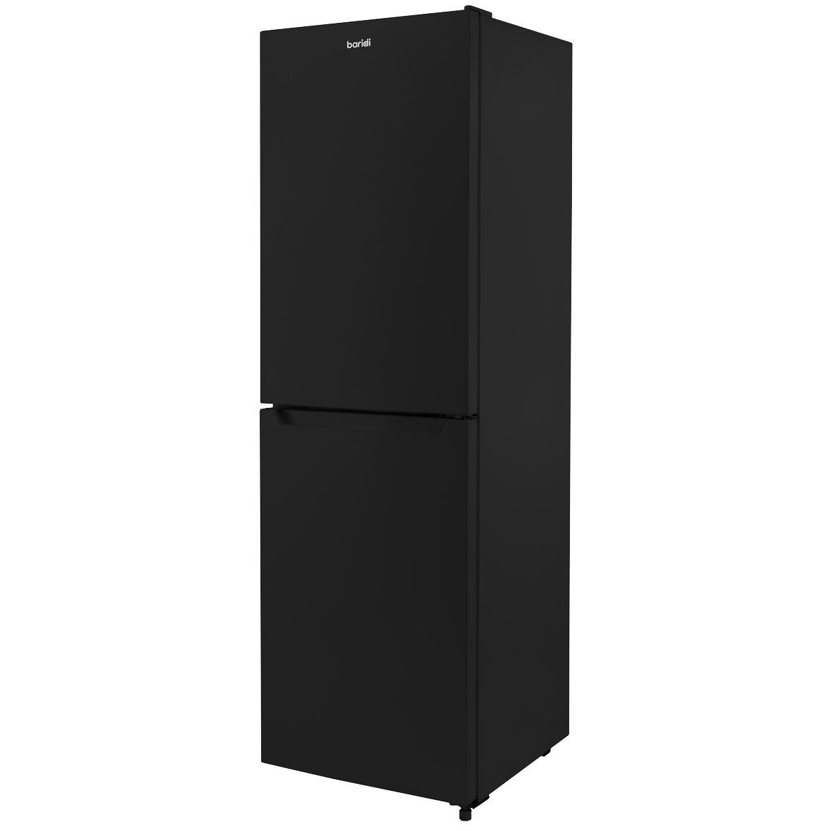 Baridi 50/50 Smart Frost Fridge Freezer 254L Capacity – Black