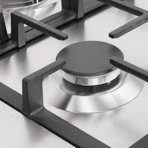 Baridi 90cm Gas Hob Stainless Steel with 5 Burners, Cast Iron Supports & Auto Ignition 11kW