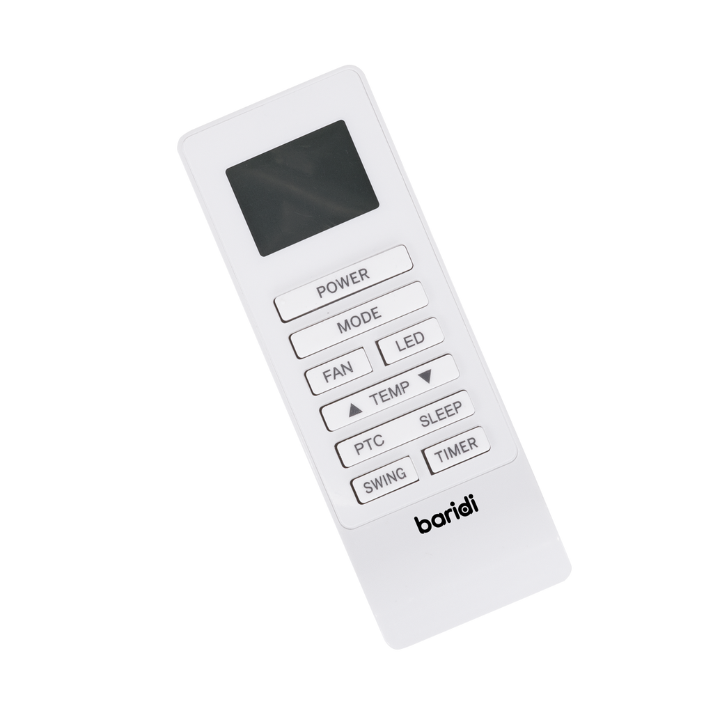Baridi 4-in-1 Smart Monobloc Wall-Mounting Air Conditioning Unit 10,000Btu/hr - White