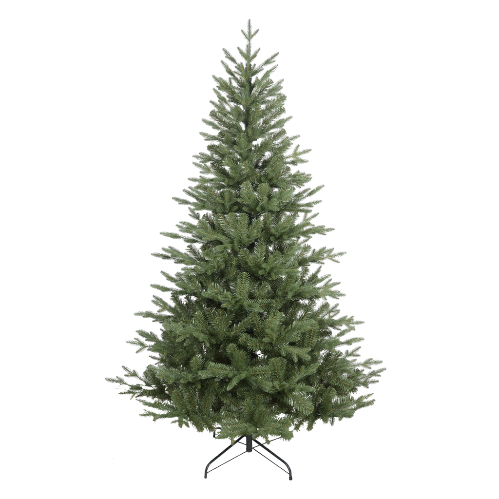Dellonda Artificial Hinged Christmas Tree with 750+ PE Tips, 5ft/150cm (DH44)