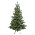 Dellonda Artificial Hinged Christmas Tree with 1400+ PE Tips, 7ft/210cm (DH46)