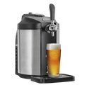 Baridi Mini Keg Draft Beer Dispenser Tap with Integrated Cooling, 5L Capacity (DH49) (Factory Refurbished A)