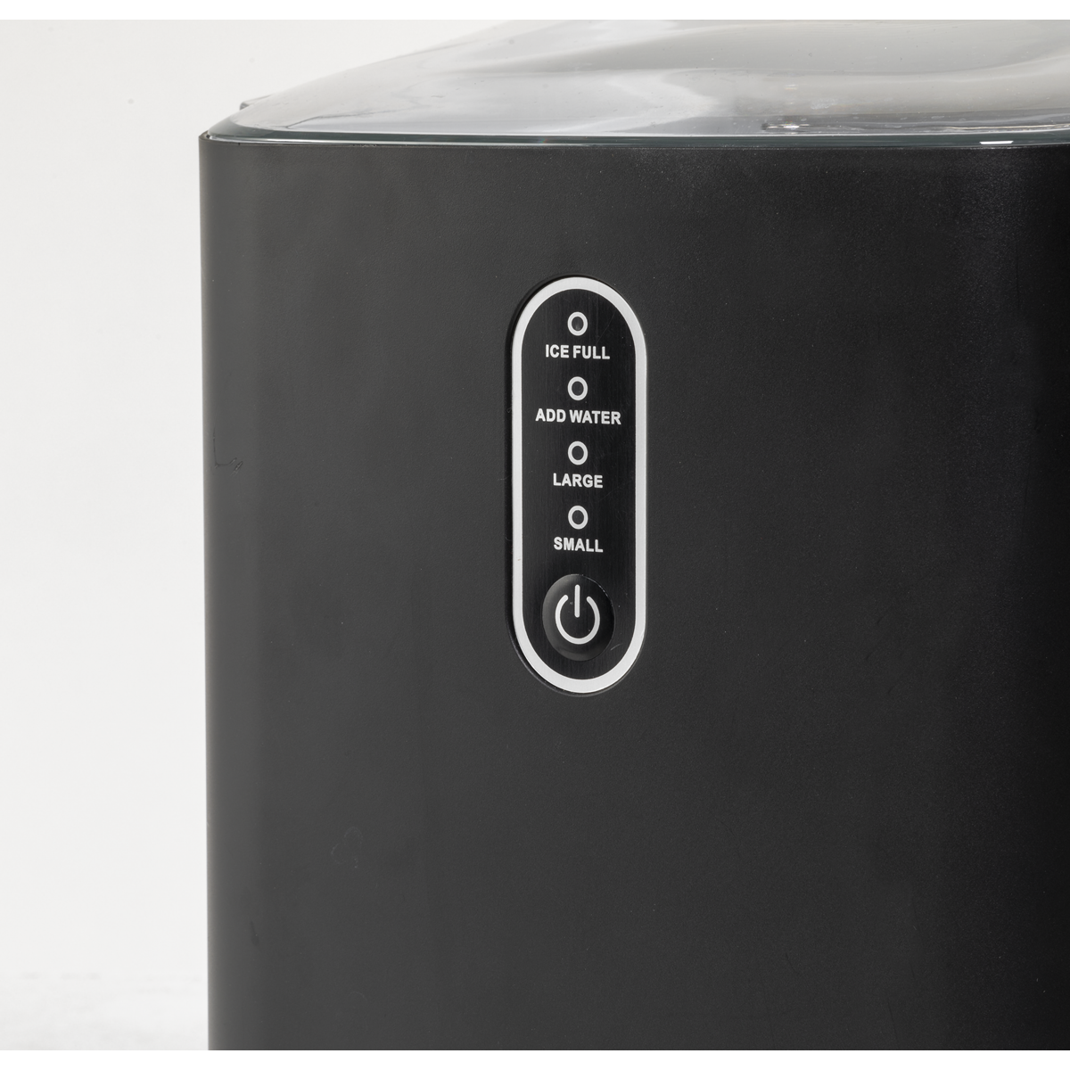Baridi Ice Cube Maker with LED Display & 10 Minute Freeze, Black (DH52)