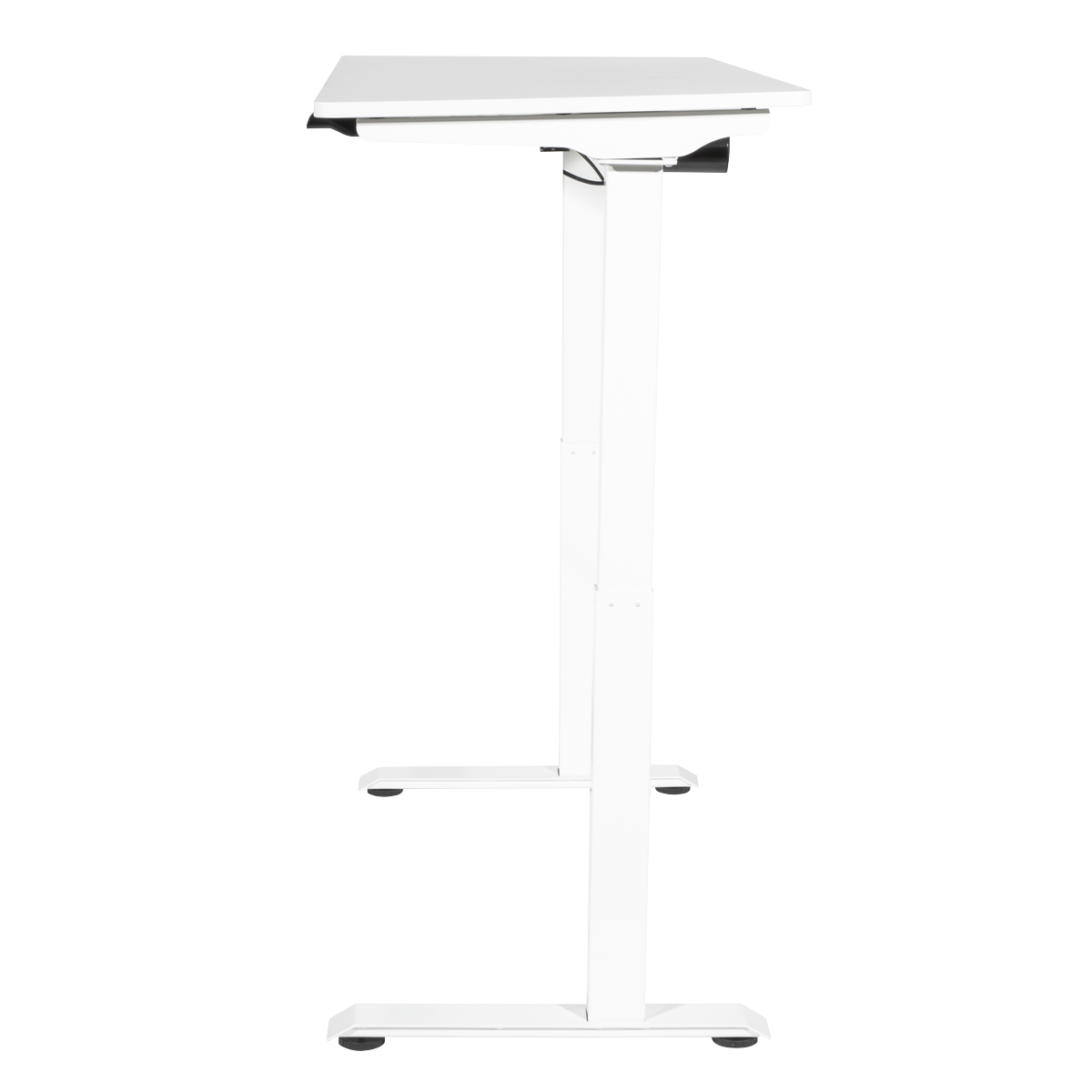 Dellonda Single Motor Adjustable Sit and Stand Desk 120 x 60cm