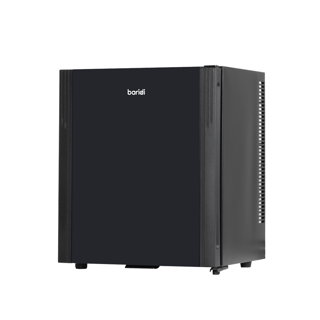 Baridi Ultra-Quiet Mini Drinks Fridge, 25L Capacity, Black (DH57) (Factory Refurbished A)