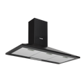 Baridi Chimney Style Cooker Hood with Filters 90cm, Black (DH59)