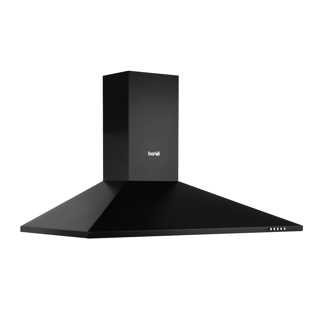 Baridi Chimney Style Cooker Hood with Filters 90cm, Black (DH59)