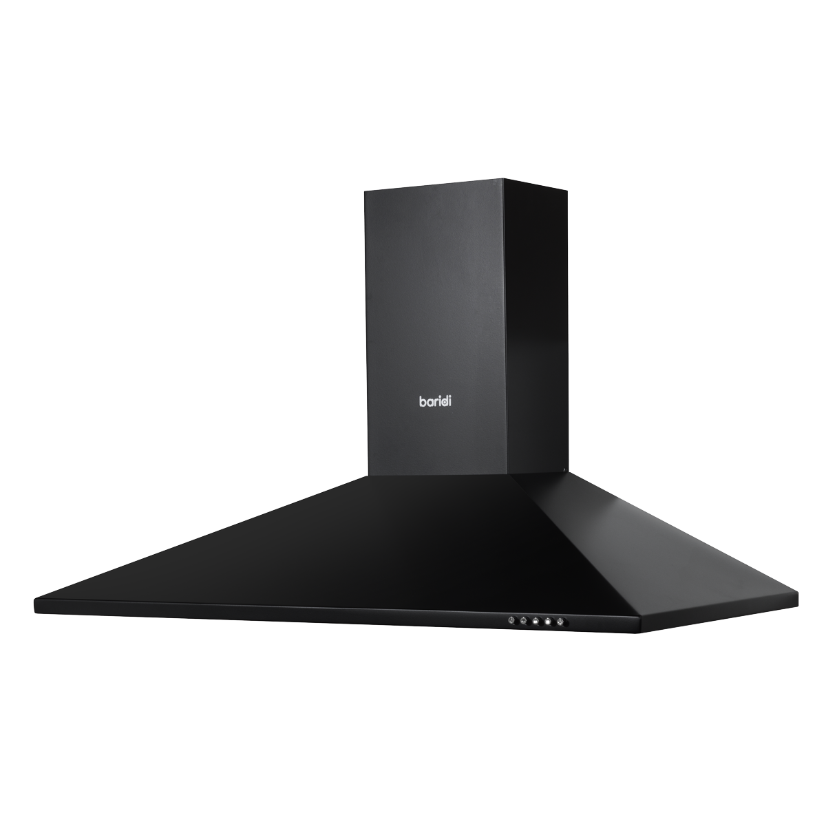 Baridi Chimney Style Cooker Hood with Filters 90cm, Black (DH59)