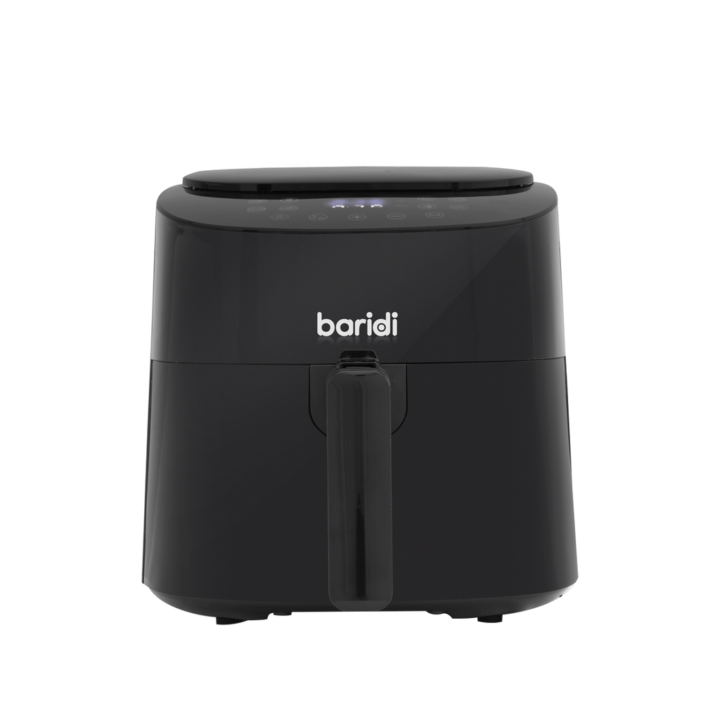 Baridi Single Zone Air Fryer, 3.5L Capacity, 8 Preset Functions, Black (DH60) (Factory Refurbished A)