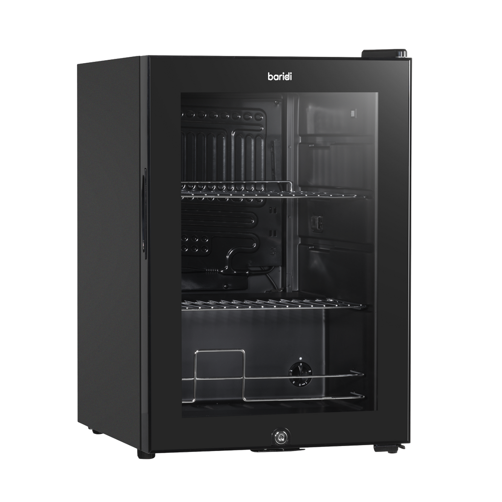 Baridi Beer & Drinks Fridge, 60L Capacity, Black (DH62)