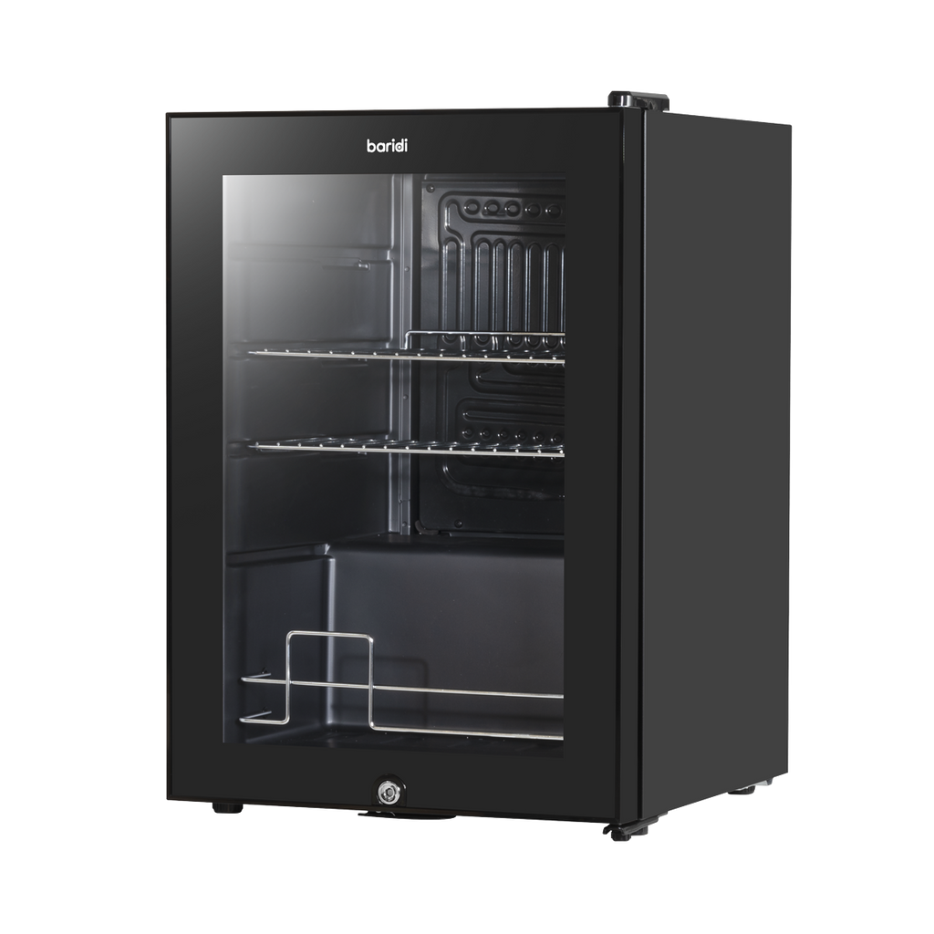 Baridi Beer & Drinks Fridge, 60L Capacity, Black (DH62)