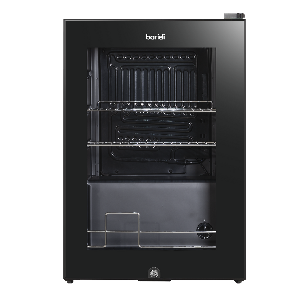 Baridi Beer & Drinks Fridge, 60L Capacity, Black (DH62)