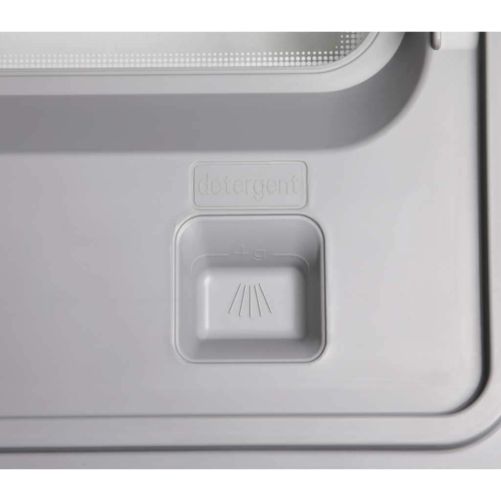 Baridi Mini Tabletop Dishwasher, 3 Place Settings, 6L Capacity, White (DH72)