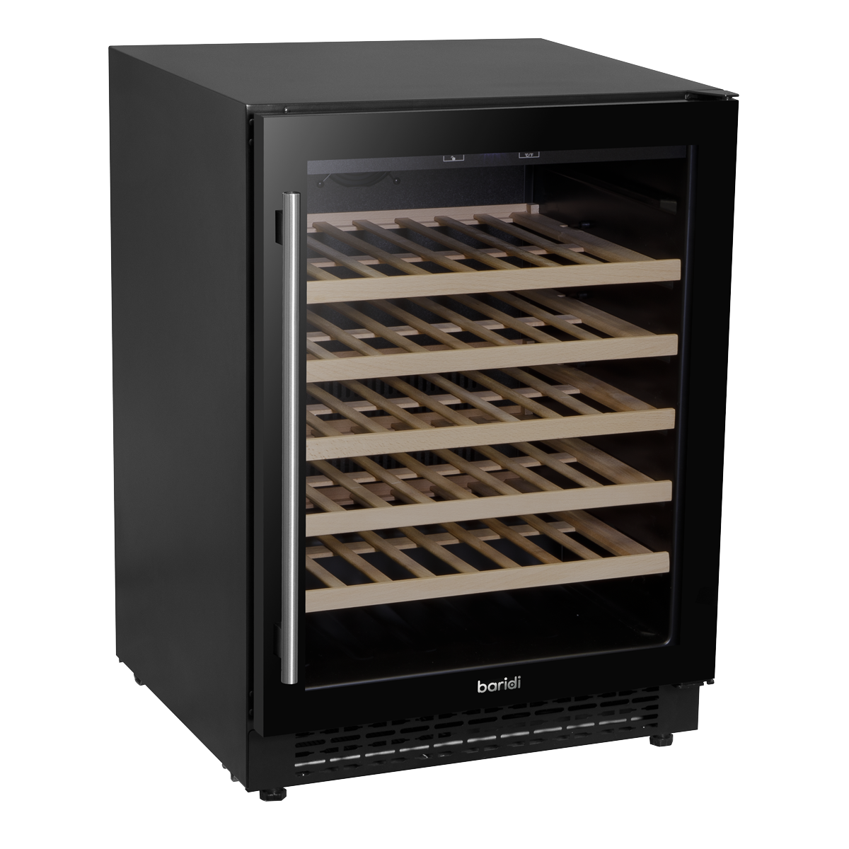 Baridi 54 Bottle Under-Counter/Freestanding Fridge & Cooler 60cm