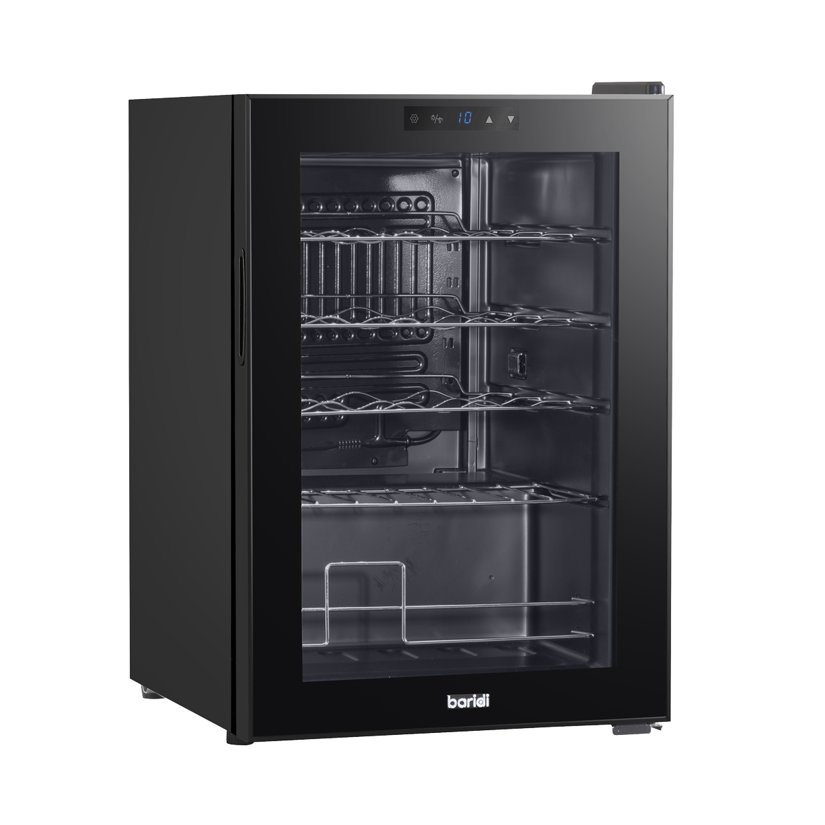 Baridi Wine Cooler Fridge, 20 Bottle, Black (DH8) (Factory Refurbished A)