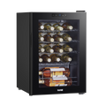 Baridi Wine Cooler Fridge, 20 Bottle, Black (DH8) (Factory Refurbished A)